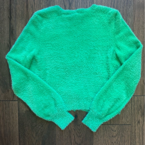 Freshman 1996 Green Women's Cardigan - Picture 3 of 5